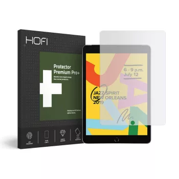   Hofi Tempered Glass Pro+ iPad 7/8/9 10.2 (2019/2020/2021) kijelzővédő edzett üvegfólia 9H keménységű, átlátszó