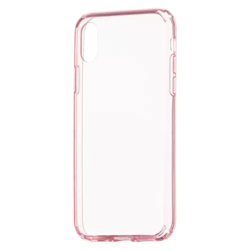 Remax iPhone X/Xs Crystal Shield hátlap, tok, rózsaszín