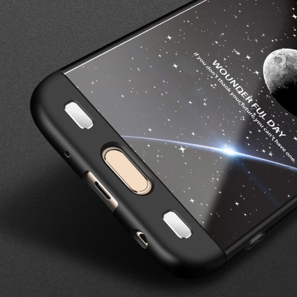 Full Body Case 360 Samsung Galaxy J5 (2017) hátlap, tok, fekete