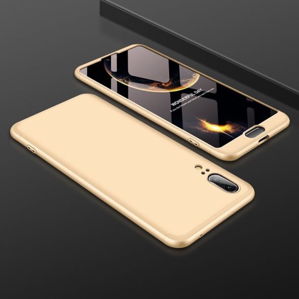 Full Body Case 360 Huawei P20 hátlap, tok, arany