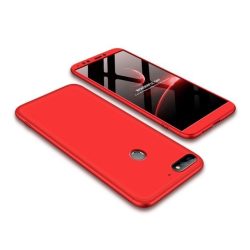   Full Body Case 360 Huawei Y7 Prime (2018)/ Y7 (2018) hátlap, tok, piros